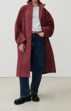 American Vintage - Le Manteau Nanbay - Carreaux Tendresse - Femme