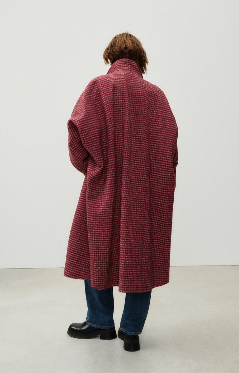 American Vintage - Le Manteau Nanbay - Carreaux Tendresse - Femme