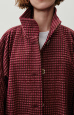 American Vintage - Le Manteau Nanbay - Carreaux Tendresse - Femme