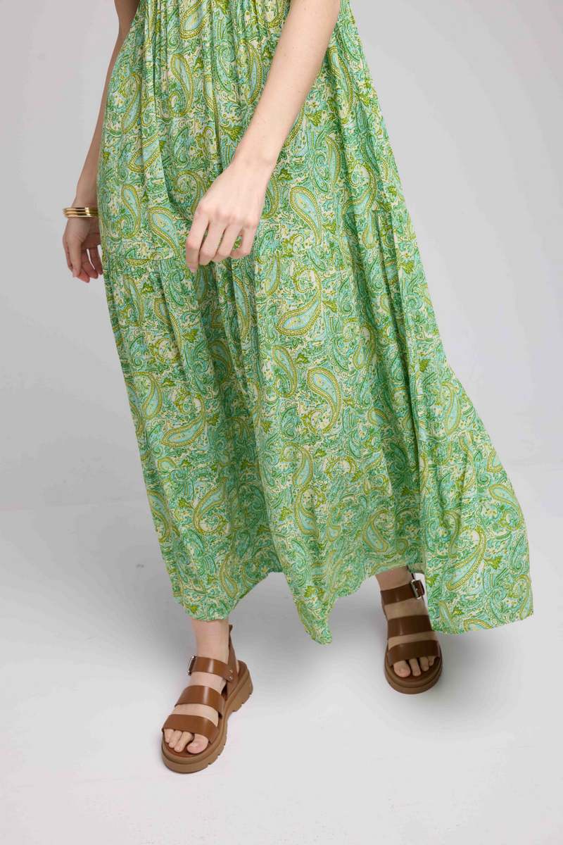 Vestido largo - Verde