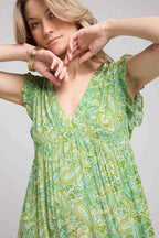 Vestido largo - Verde