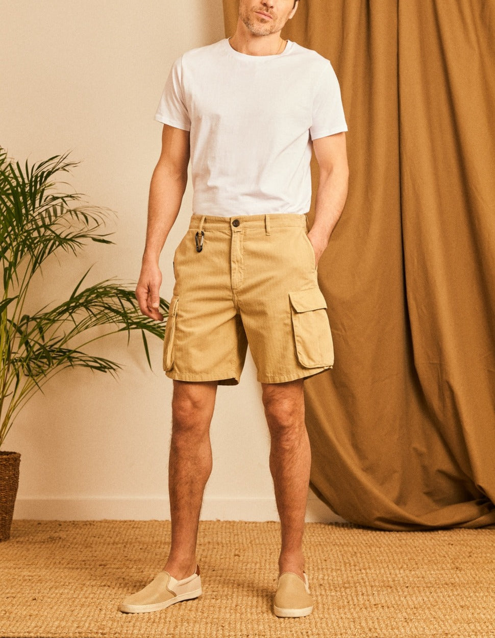 Pantalón corto Nao - Beige - Hombre