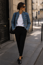 Cazadora Napoleon - Denim