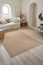 Nature - Alfombra Interior/Exterior - Polipropileno - Beige