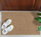 NATURE - Beige natural jute look rug with diamond patterns - NAT8729BEI NATURE