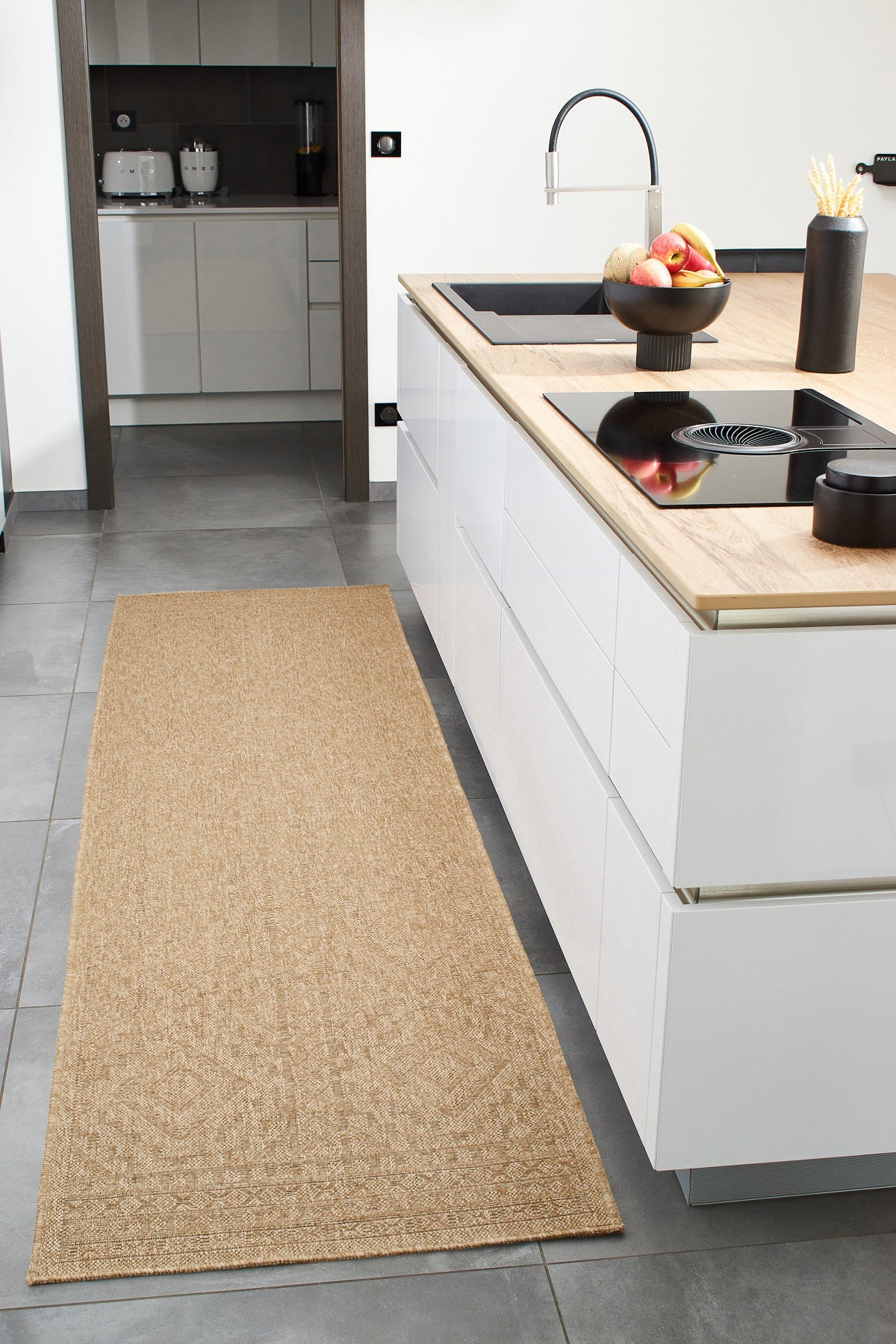 Nature - Alfombra Interior/Exterior - Polipropileno - Beige