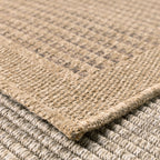 NATURE - Tapis effet jute naturel uni marron - NAT8751MAR tapis salon nazar