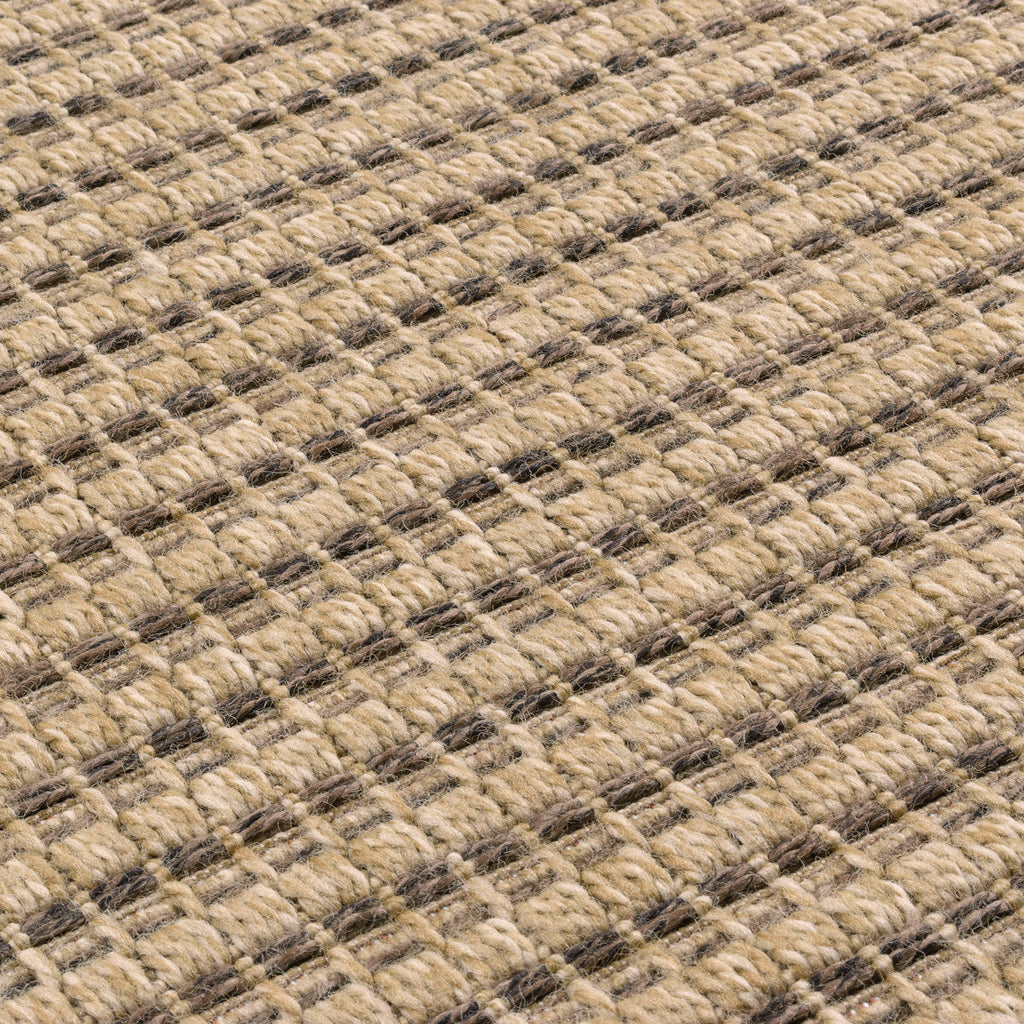 NATURE - Tapis effet jute naturel uni marron - NAT8751MAR tapis salon nazar