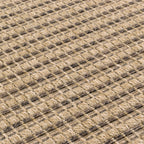NATURE - Tapis effet jute naturel uni marron - NAT8751MAR tapis salon nazar