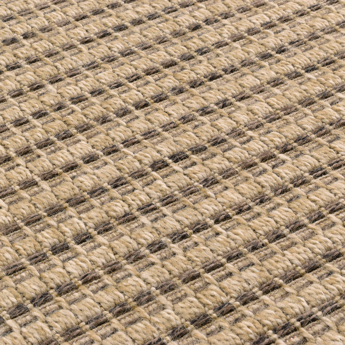 NATURE - Tapis effet jute naturel uni marron - NAT8751MAR tapis salon nazar