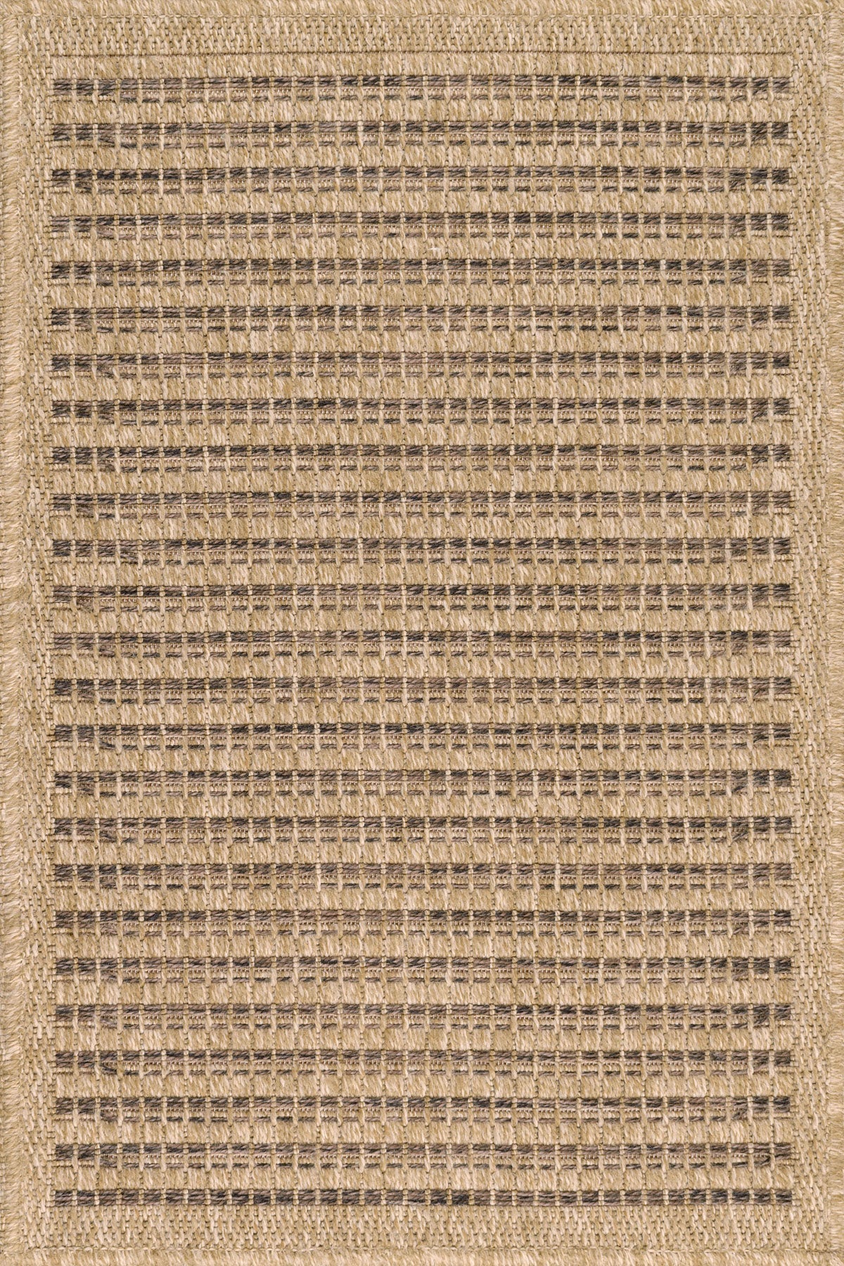 Tapis effet jute naturel uni marron : NAT8751MAR tapis salon nazar