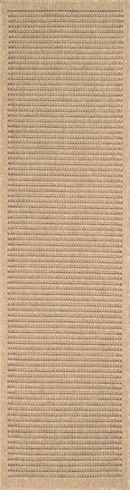 Tapis effet jute naturel uni marron : NAT8751MAR tapis salon nazar