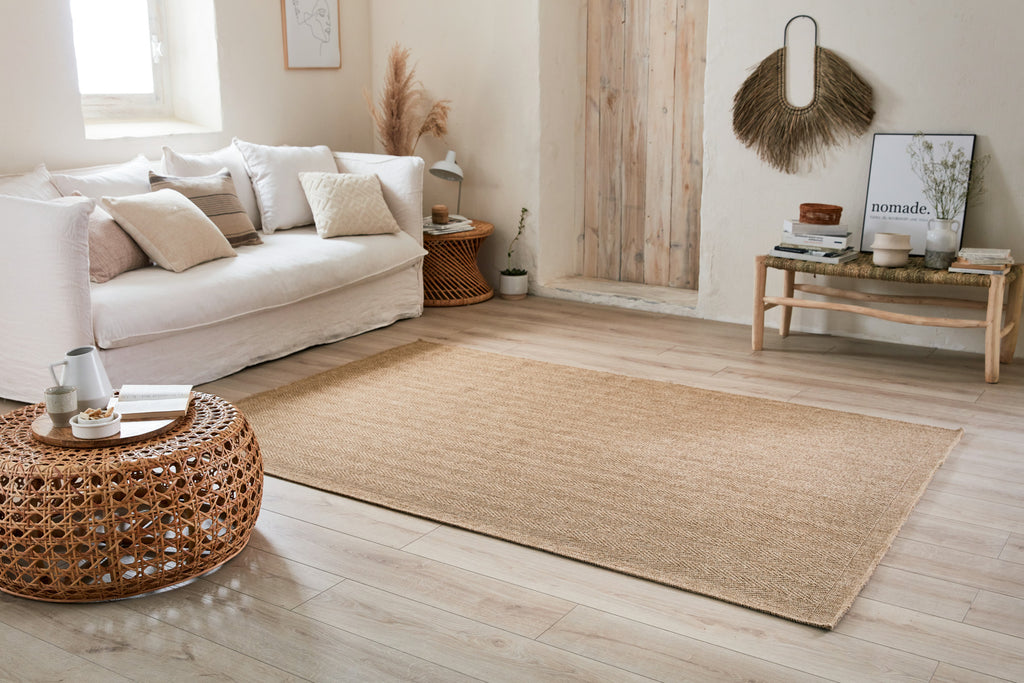 Nature - Alfombra Interior/Exterior - Polipropileno - Beige