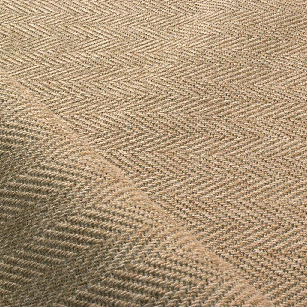 Tapis chevron effet jute naturel rond : NAT8753BEI-160x160 Nazar rugs