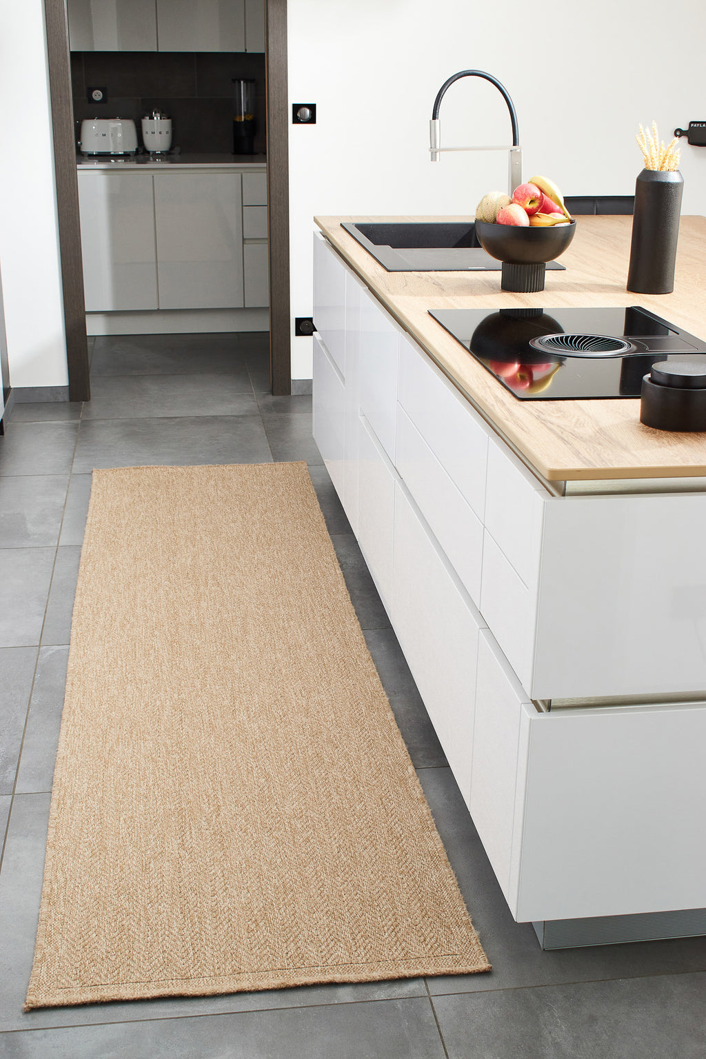 Nature - Alfombra Interior/Exterior - Polipropileno - Beige