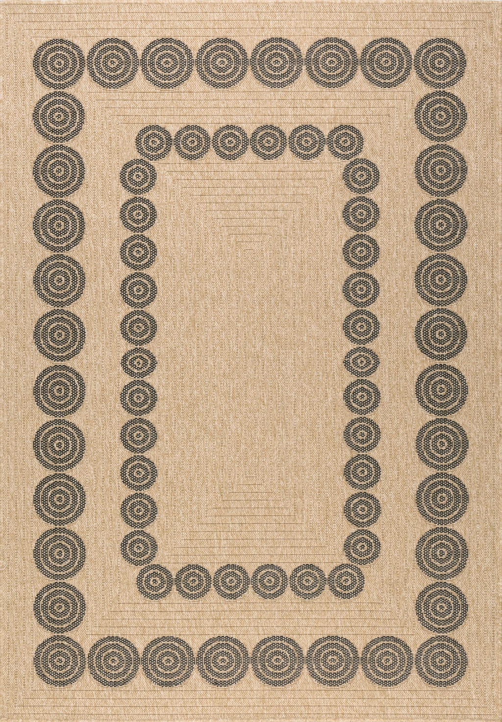 Nature - Indoor/Outdoor Rug - Polypropylene - Black