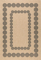 Nature - Indoor/Outdoor Rug - Polypropylene - Black