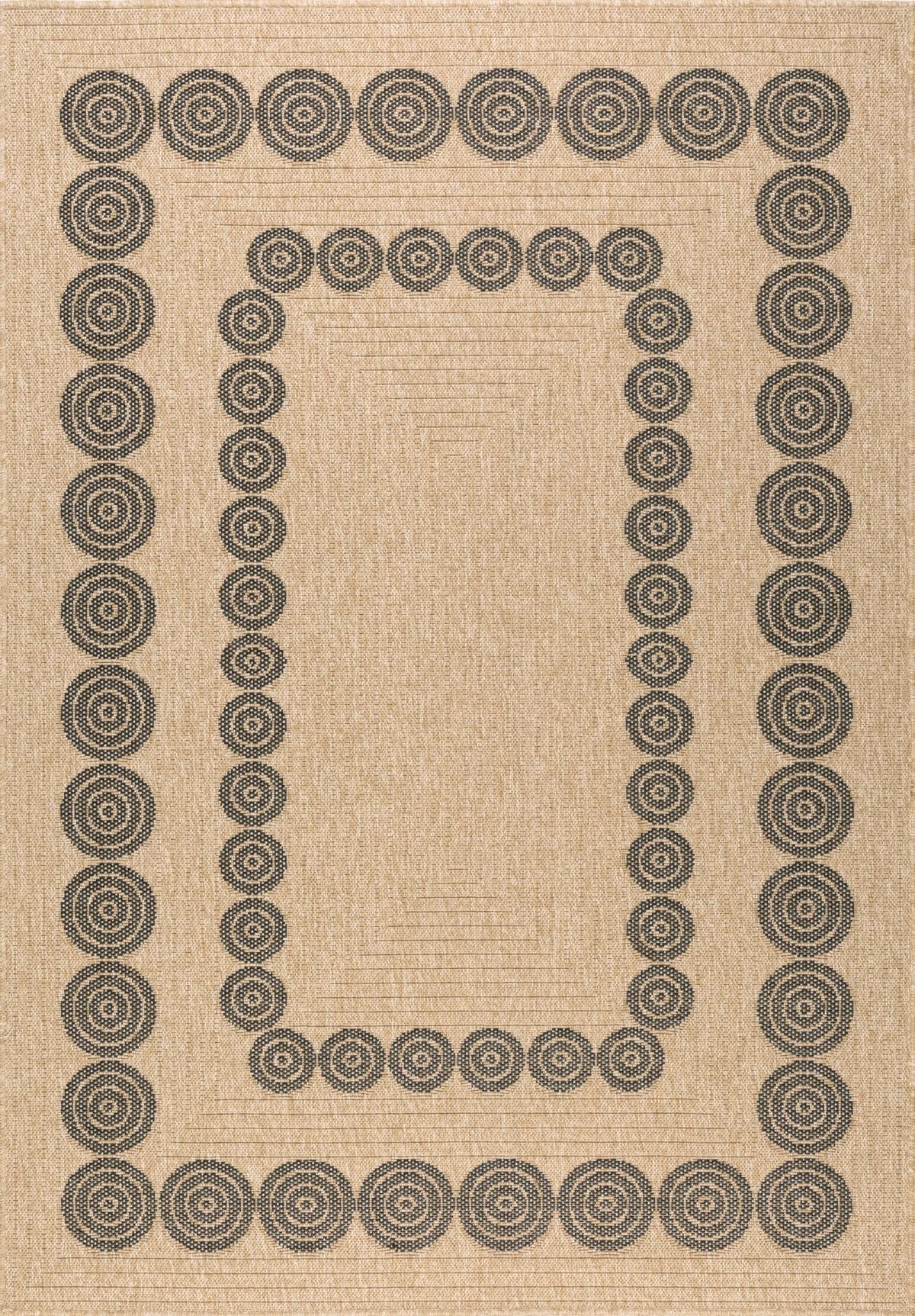 Nature - Indoor/Outdoor Rug - Polypropylene - Black