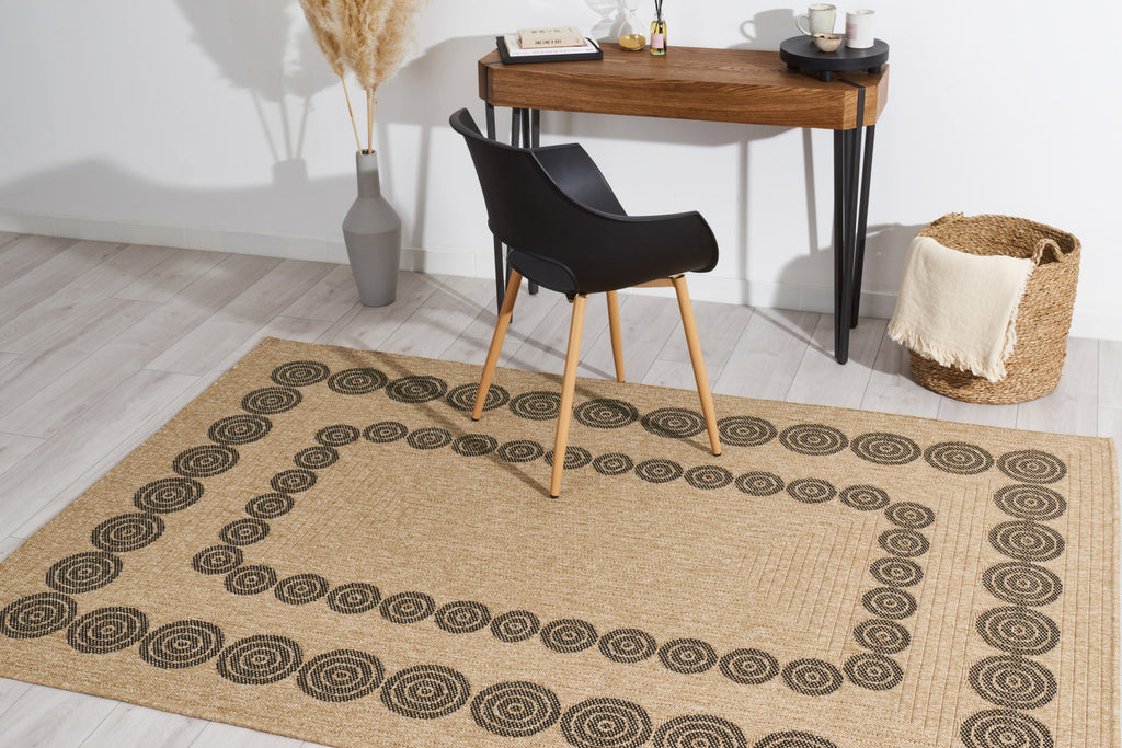 Nature - Indoor/Outdoor Rug - Polypropylene - Black