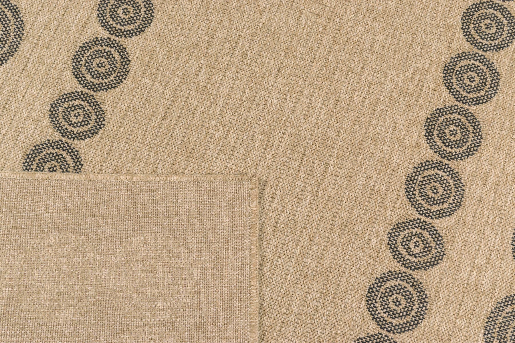 Nature - Indoor/Outdoor Rug - Polypropylene - Black