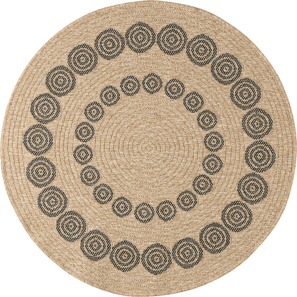 Nature - Indoor/Outdoor Rug - Polypropylene - Black