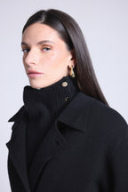 Cuello Alto Botones Natacha - Negro - Mixto