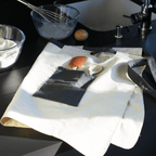 Delantal De Cocina De Algodón Orgánico - Beige