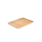 Bamboo Serving Tray - Cream