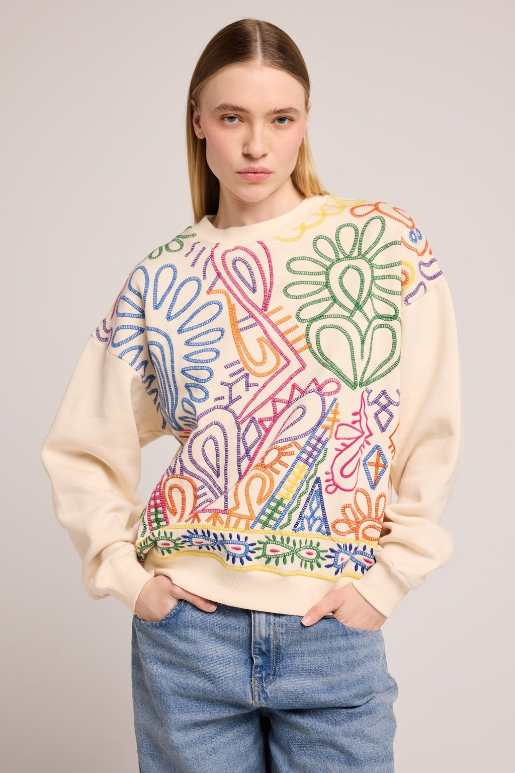 Nectarine Sweater - Cream