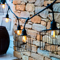 Nema - E27 Wired Garland - Steel - Black
