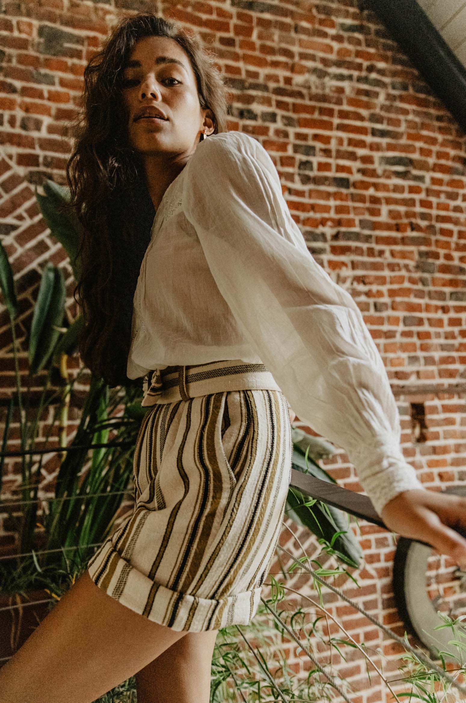 Nepala Shorts - Stripe