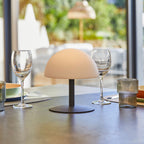 Neptune - Wireless Table Lamp - Plastic - Gray