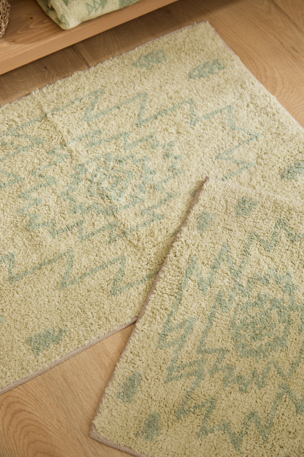 Alfombra de baño Neptuno - Verde
