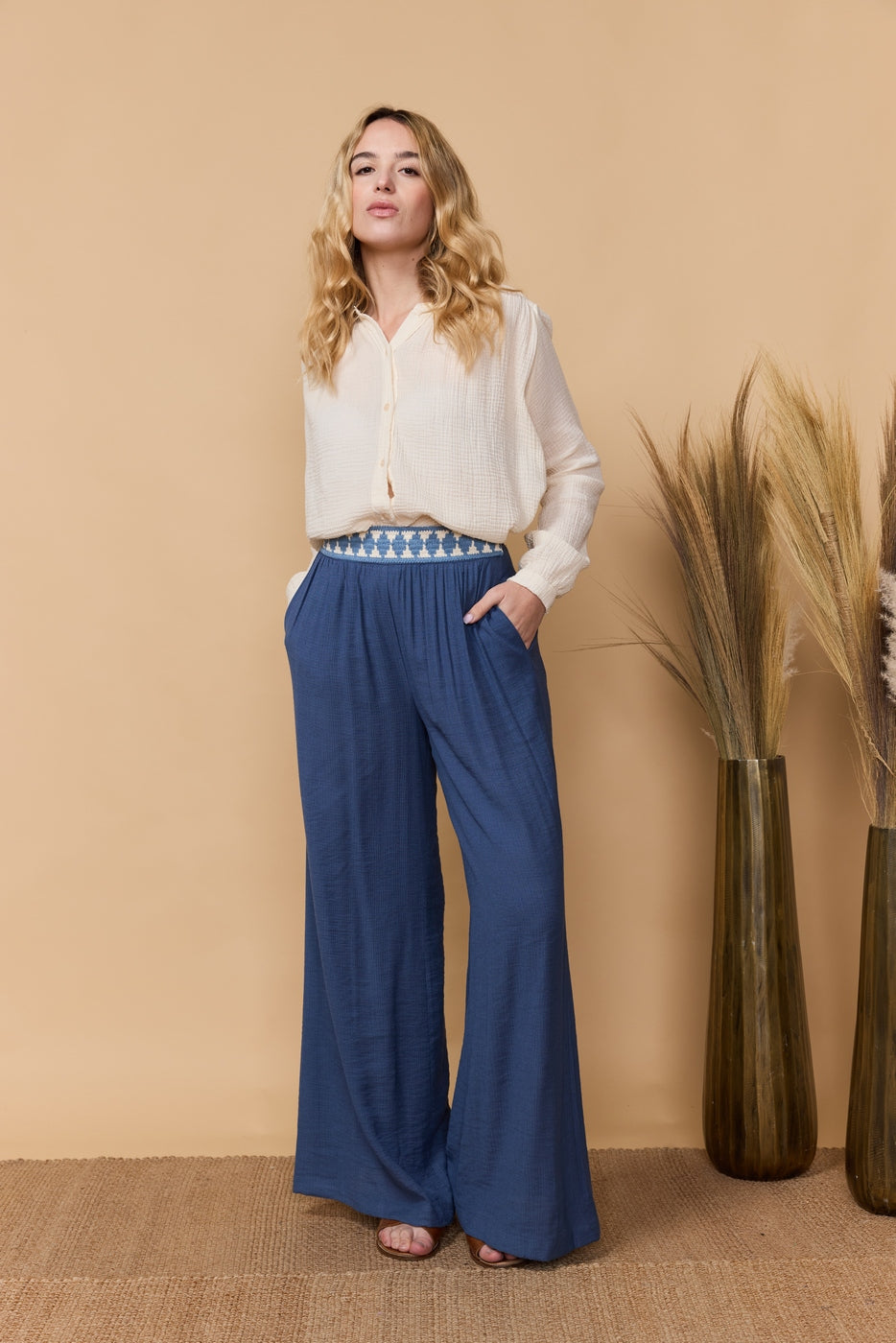 Blusa Nessa - Crudo