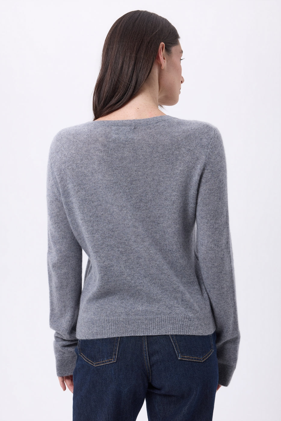 Cardigan Col Rond Neva - Gris Fonce - Femme