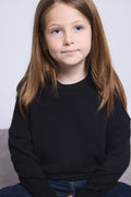 Jersey de cuello redondo Newton - Negro - Infantil