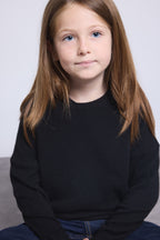 Jersey de cuello redondo Newton - Negro - Infantil