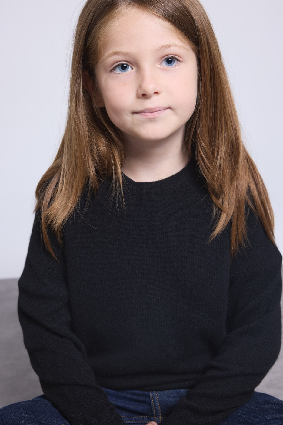 Jersey de cuello redondo Newton - Negro - Infantil