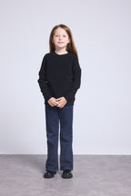 Jersey de cuello redondo Newton - Negro - Infantil