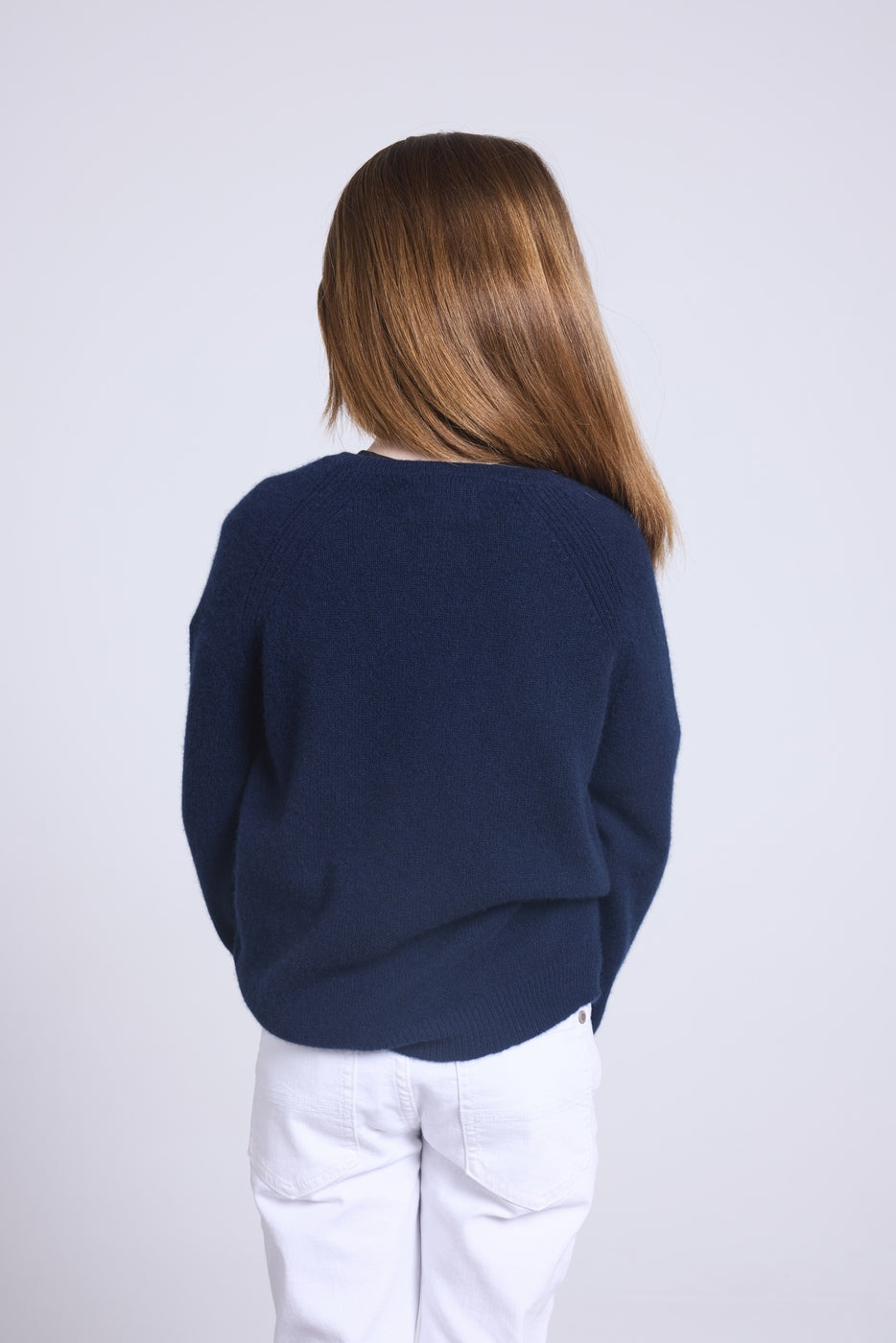 Jersey de cuello redondo Newton - Azul marino - Infantil