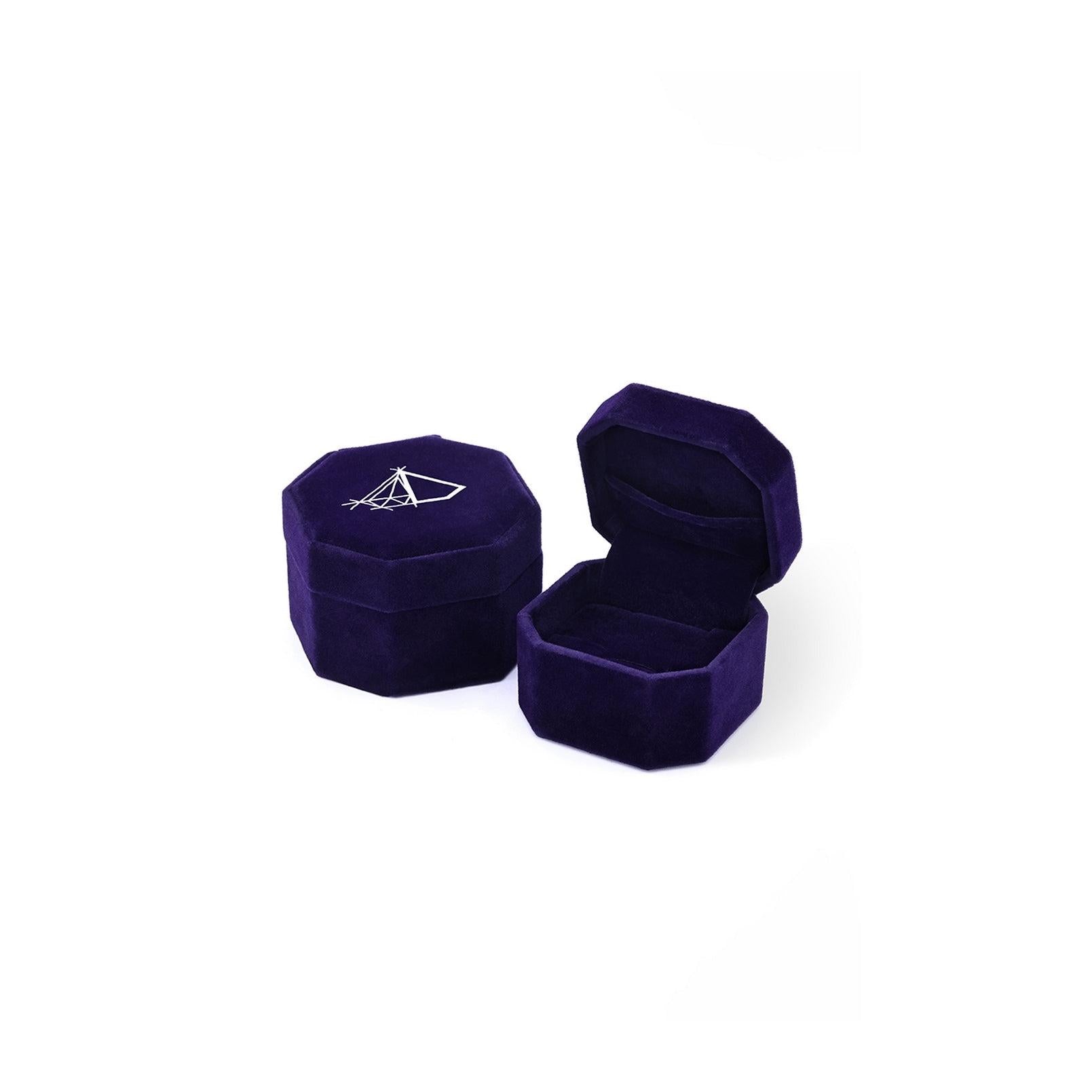 Bague "Brillant Luciana 0,50" Diamants 0,23Ct/1 & 0,27/9