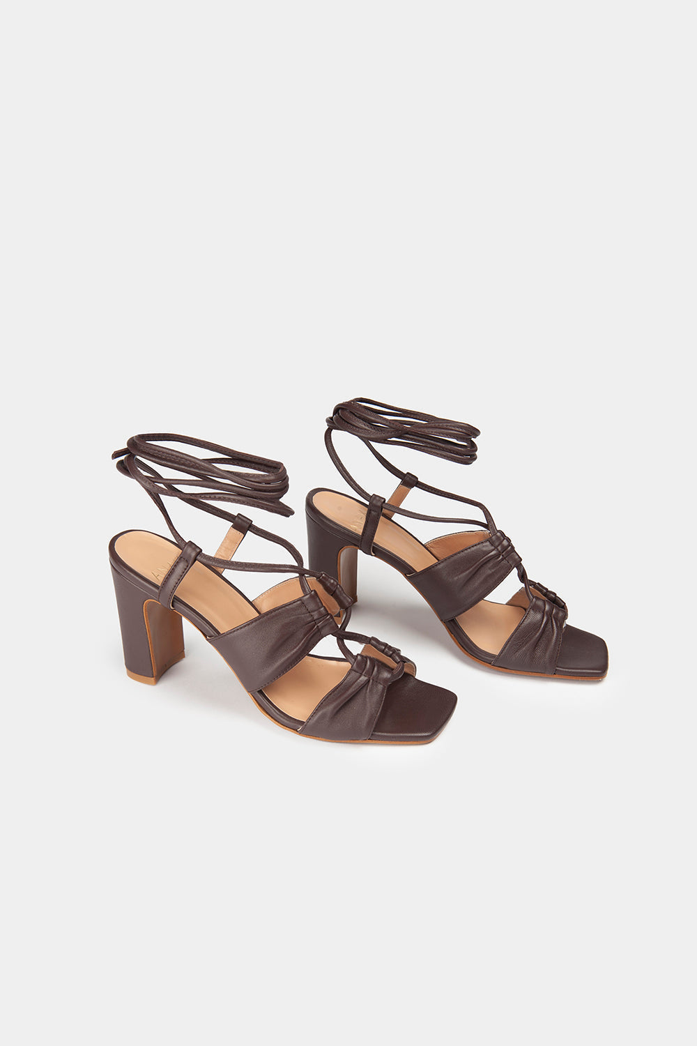 Sandales Nicole - Chocolat