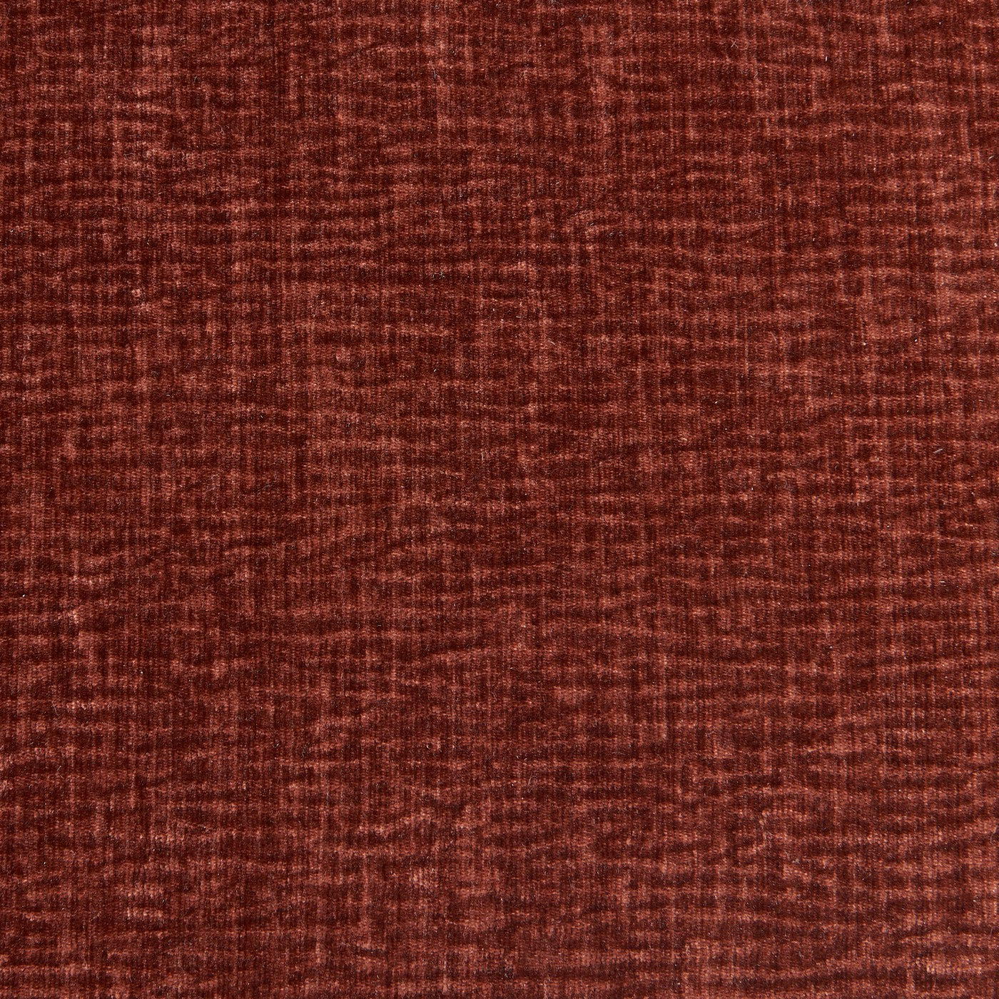 Nikki - Canapé 3 Places - Velours Texturé - Terracotta