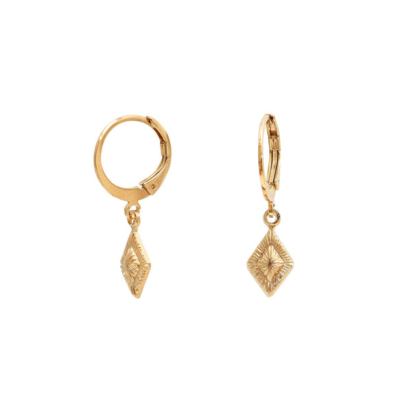 Mini Aros Clea Losange - Oro