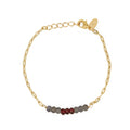 Pulsera Sagrada Iolita - Oro Y Iolita