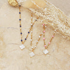 Collier Alena - Or & Bleu