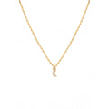 Collar Lily Gold Moon - Oro Y Circonio