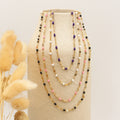 Collier Tuttifrutti - Or & Rose Pale