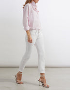 Jean Boy Nina - Denim White - Femme