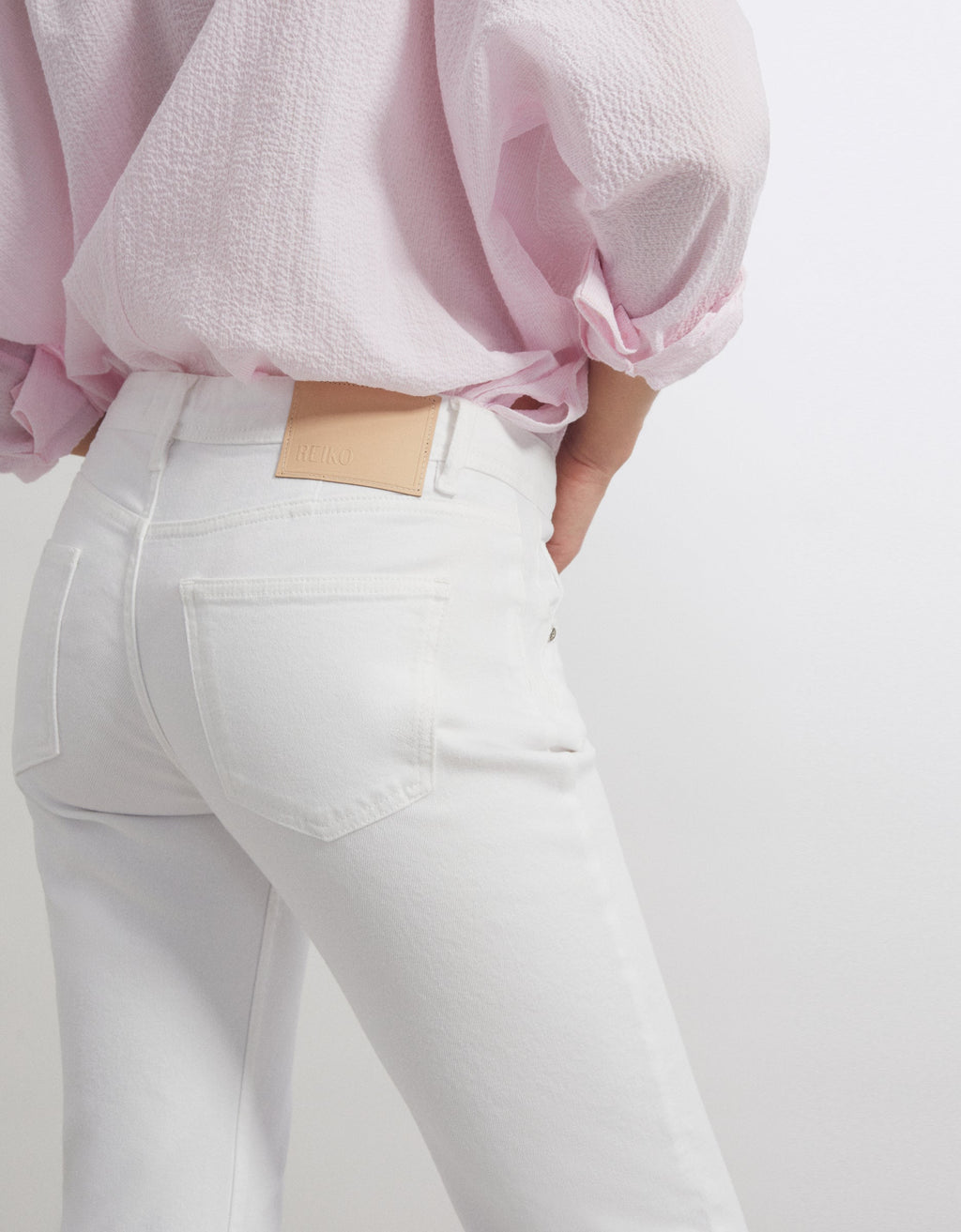 Jean Boy Nina - Denim White - Femme